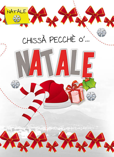 Buon Natale Napoletano.Natale Grandezza Normale 16 5 23 5 In Dialetto Napoletano Gruppo D Anna